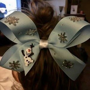 Olaf Hair Bow by Bellissimo Bows ☃️